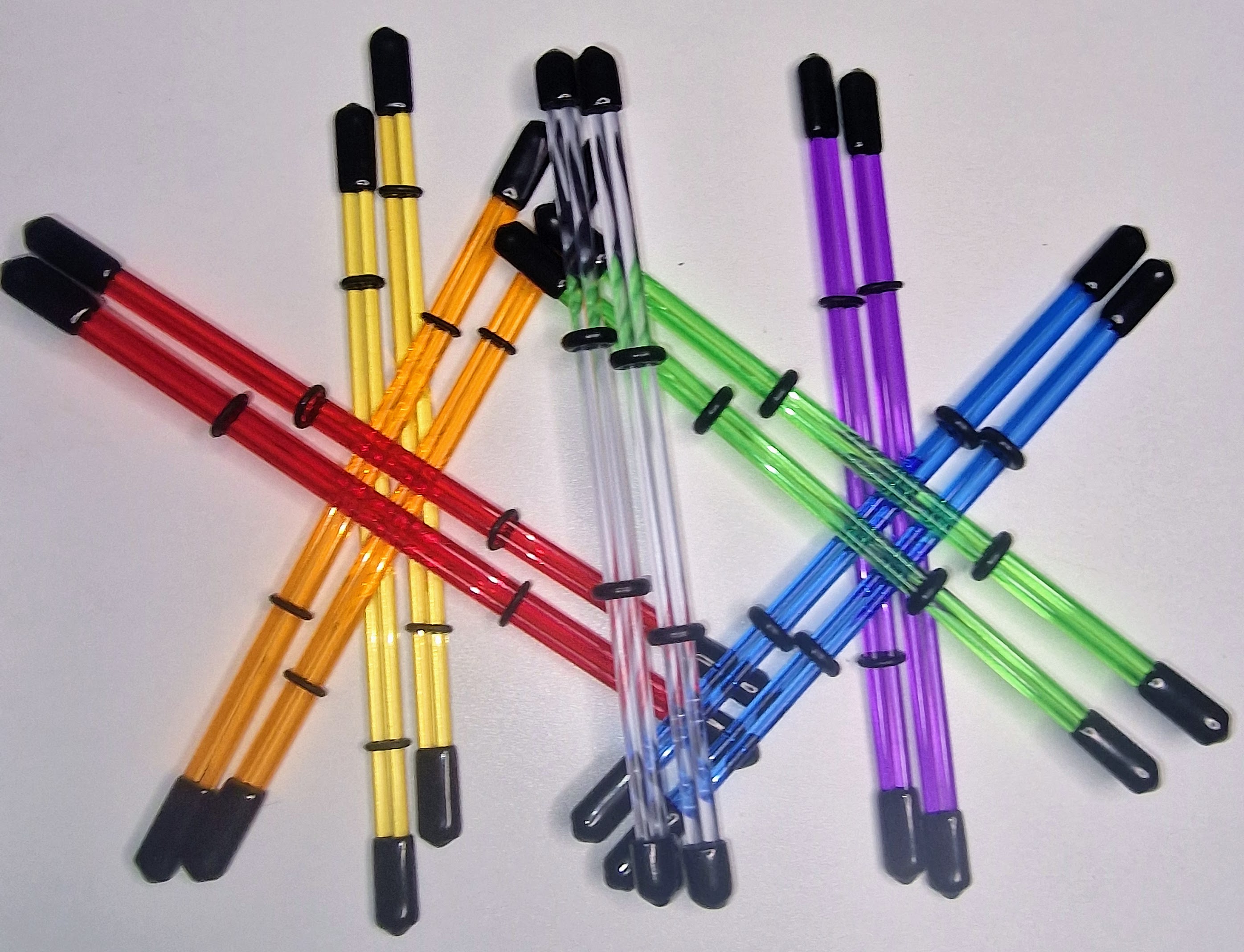 Nippelspangen Zwingen Paar Bunt