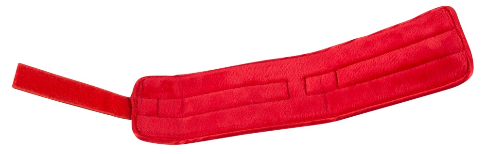Bettfessel-Set aus Lederimitat mit verstellbarem Riemenkreuz – Bad Kitty