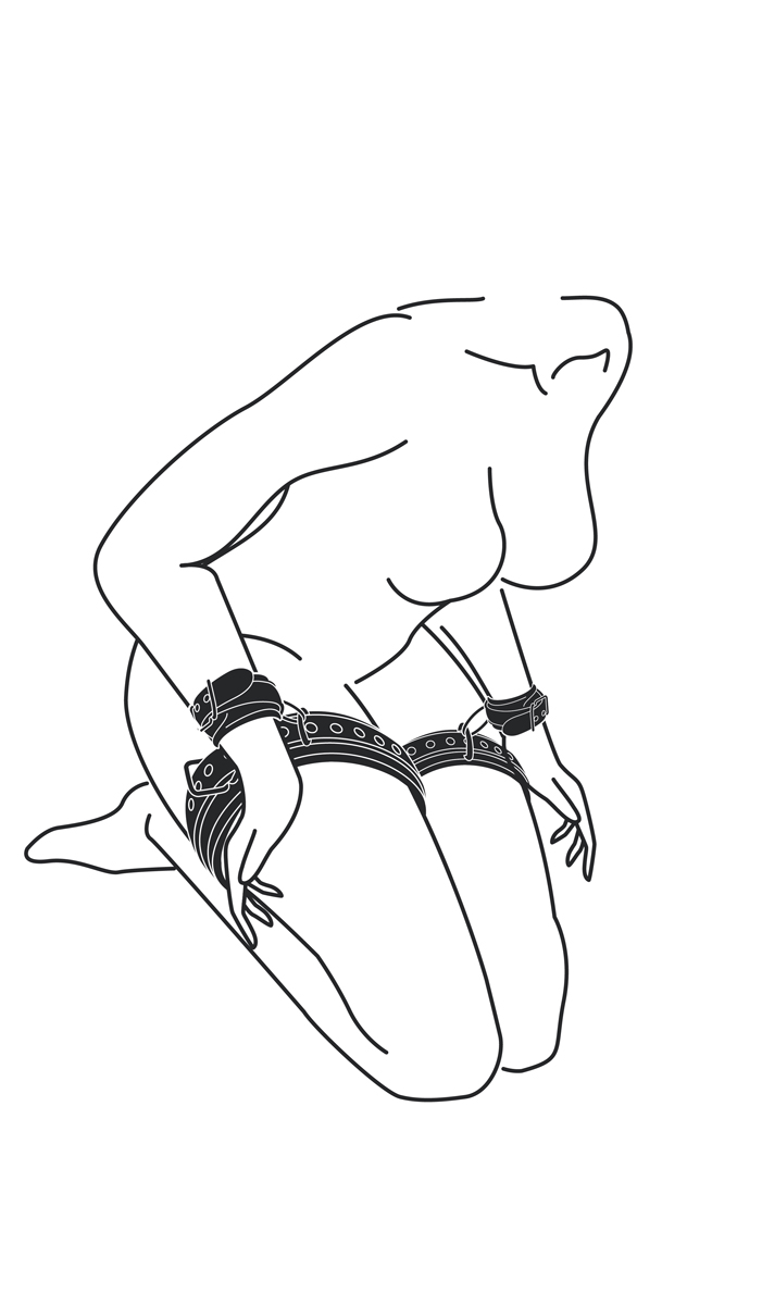 EasyToys Fetish Oberschenkel- & Handgelenkmanschetten-Set