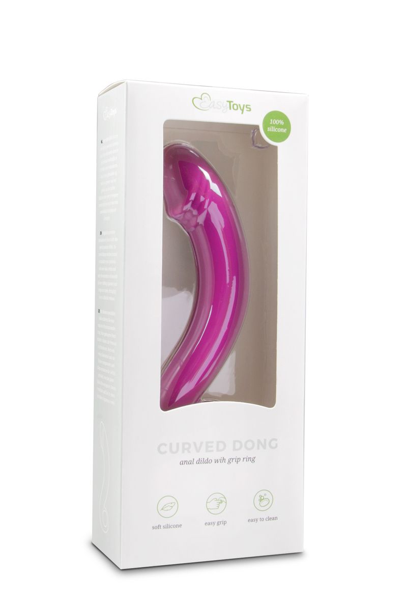 Anal Prostata-Dildo aus Silikon – Rosa