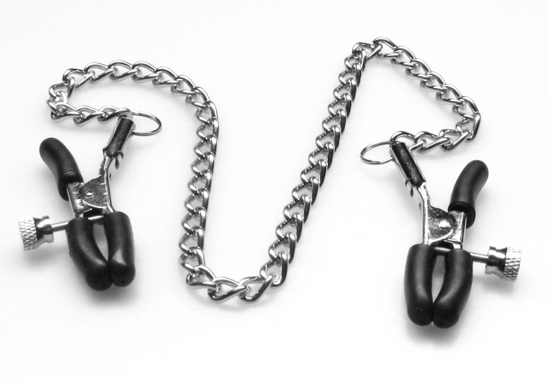 Nippelklemmen einstellbar mit Kette