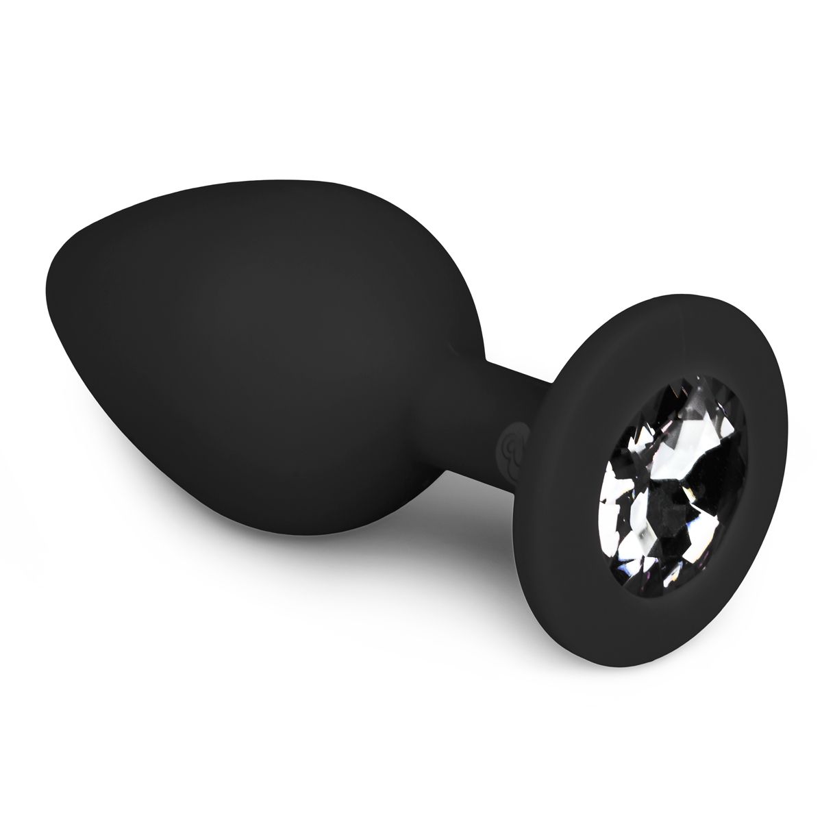 Diamond Analplug aus Silikon – Small & Medium, Rosa oder Schwarz