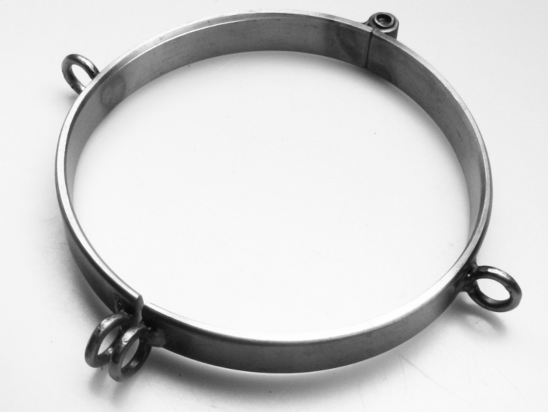 PRANGER METALL - Sklaven Halsband schmal